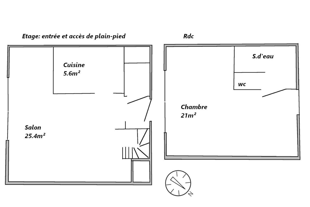 Chalet Le Clos De L'Orme Saint-Lattier Buitenkant foto